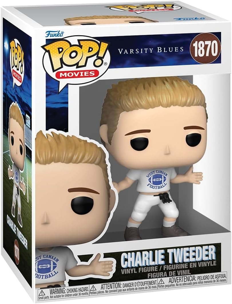Funko Pop! Filmes: Varsity Blues - Tweeder - porta-chaves - mini figura de vinil colecionável porta-chaves original - enchimento de meias - ideia de presente- Mercadoria oficial - Fãs de Filmes 