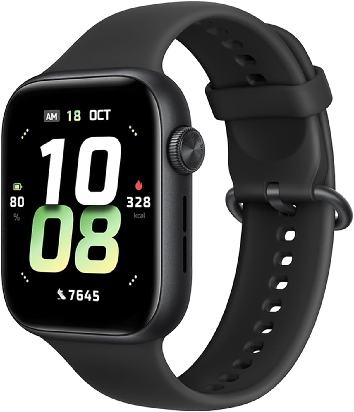 HONOR Watch 5 Smartwatch homem mulher, 1,85" AMOLED Display Smart Watch, 15 dias de duração da bateria, GPS Watch, 5ATM e IP68, relógio inteligente para Android, preto