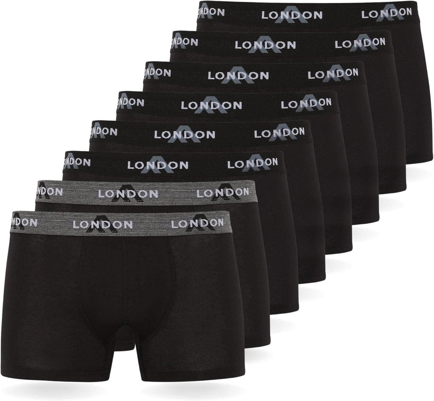 FM London - Boxers para homem, pack de 8