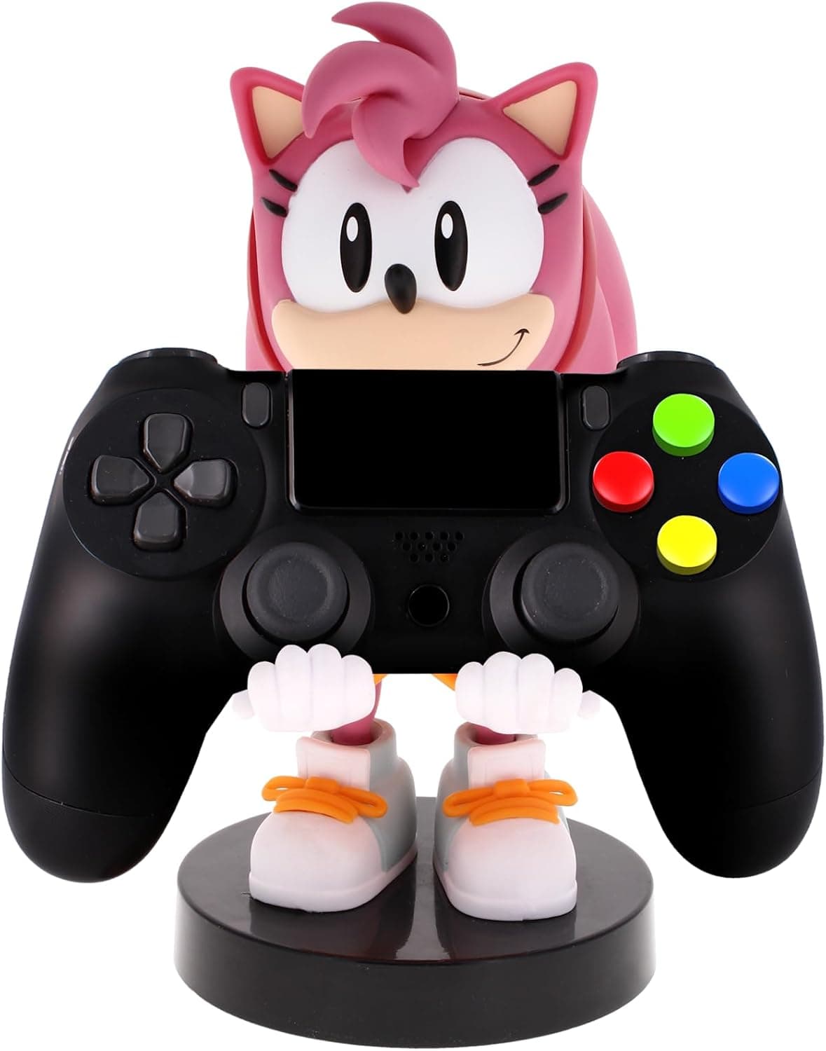 Cable Guys - Amy Rose Sonic the Hedgehog Gaming Accessories Holder & Phone Holder for most Controller (Xbox, Play Station, Nintendo Switch) & Phone
