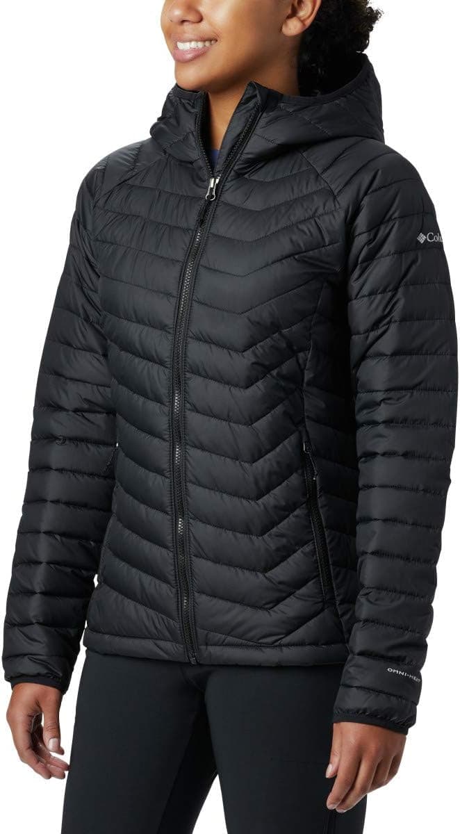 Columbia Powder Lite Hooded Jacket casaco acolchoado com capuz mulher