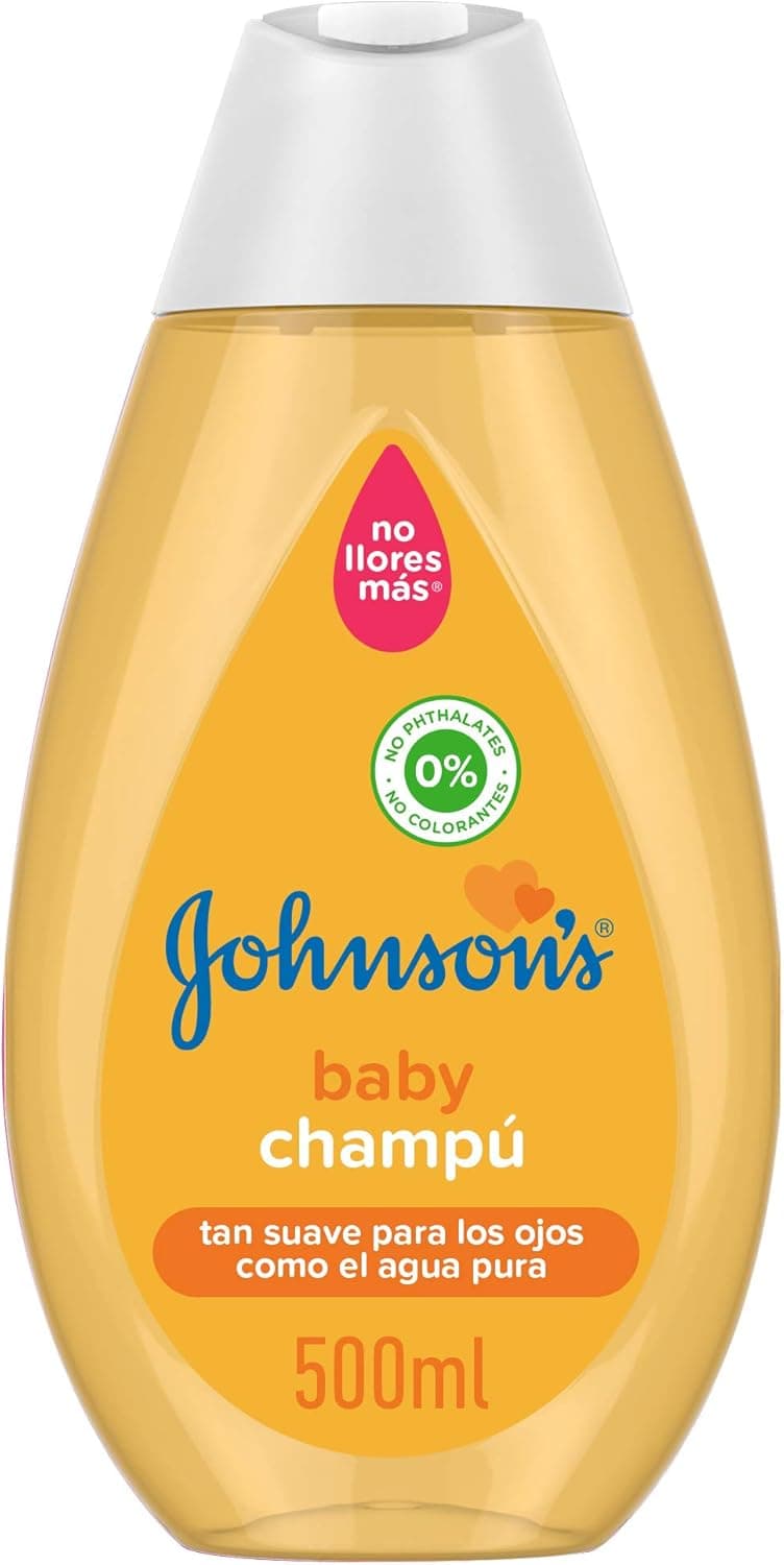 Johnson's Baby Shampoo clássico com fórmula Não chores mais (500 ml)