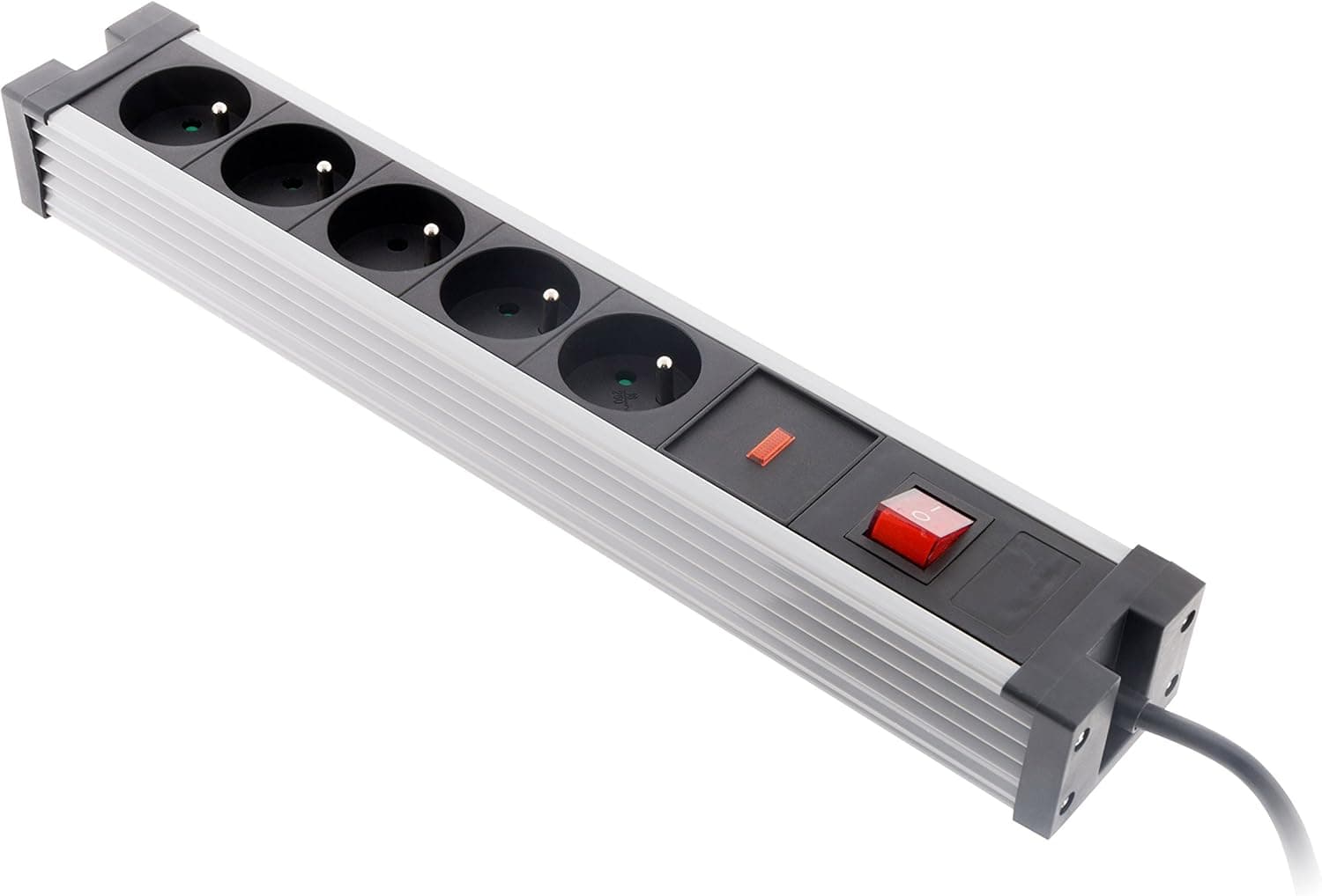 Zenitech 5X 16A | Extensão elétrica com proteção contra sobretensões e interruptor