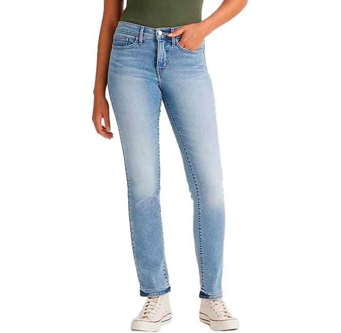 Levi's 314 Shaping Straight Calças de ganga para mulher