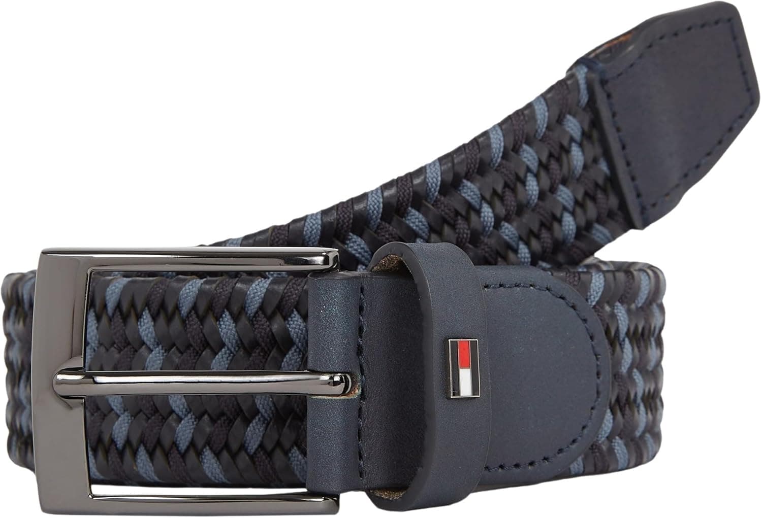 Tommy Hilfiger Cinto de homem Adan New Elastic entrançado