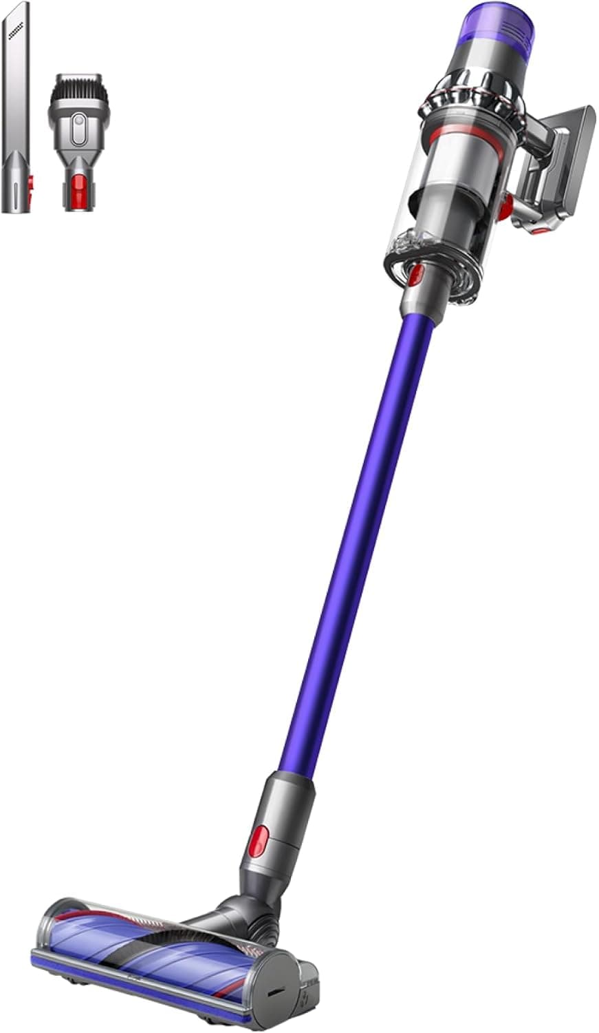 Aspirador vertical sem cabo Dyson V11 Advanced (níquel/roxo)