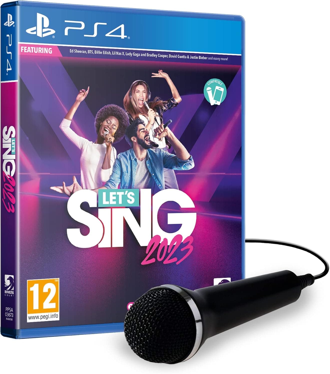 Ravenscourt Let's Sing 2023 | Jogo musical para PlayStation 4