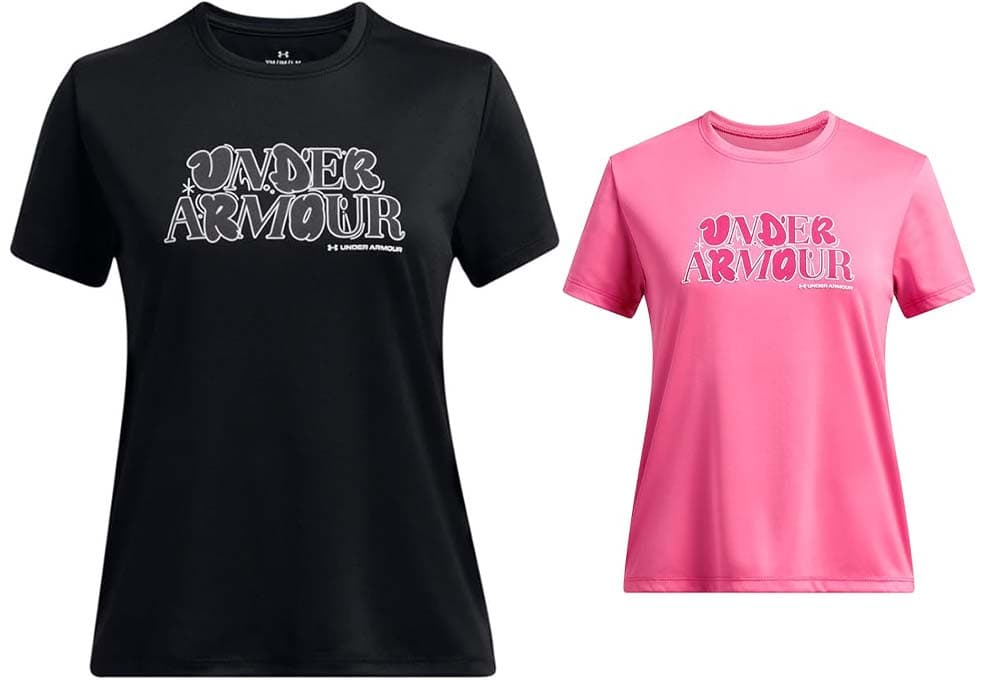 Under Armour UA Tech Wordmark SS | T-shirt desportiva para mulher
