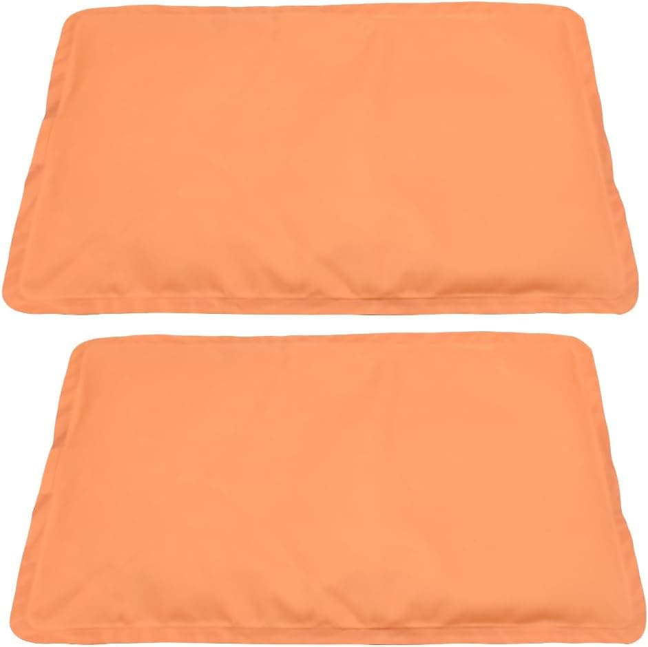 Embalagem de gelo para lesões, embalagem fria de gel reutilizável para anca, ombro, joelho, costas, compressa quente e fria para inchaço, hematomas, cirurgia, terapia de calor e frio (laranja