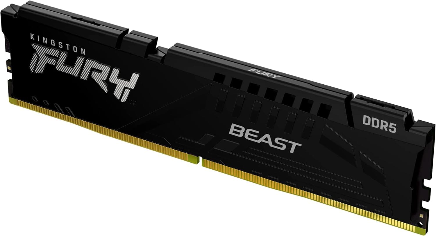 Kingston FURY Beast DDR5 16 GB 5200MT/s DDR5 CL36 DIMM memória gamer para computadores de mesa módulo único - KF552C36BBE-16
