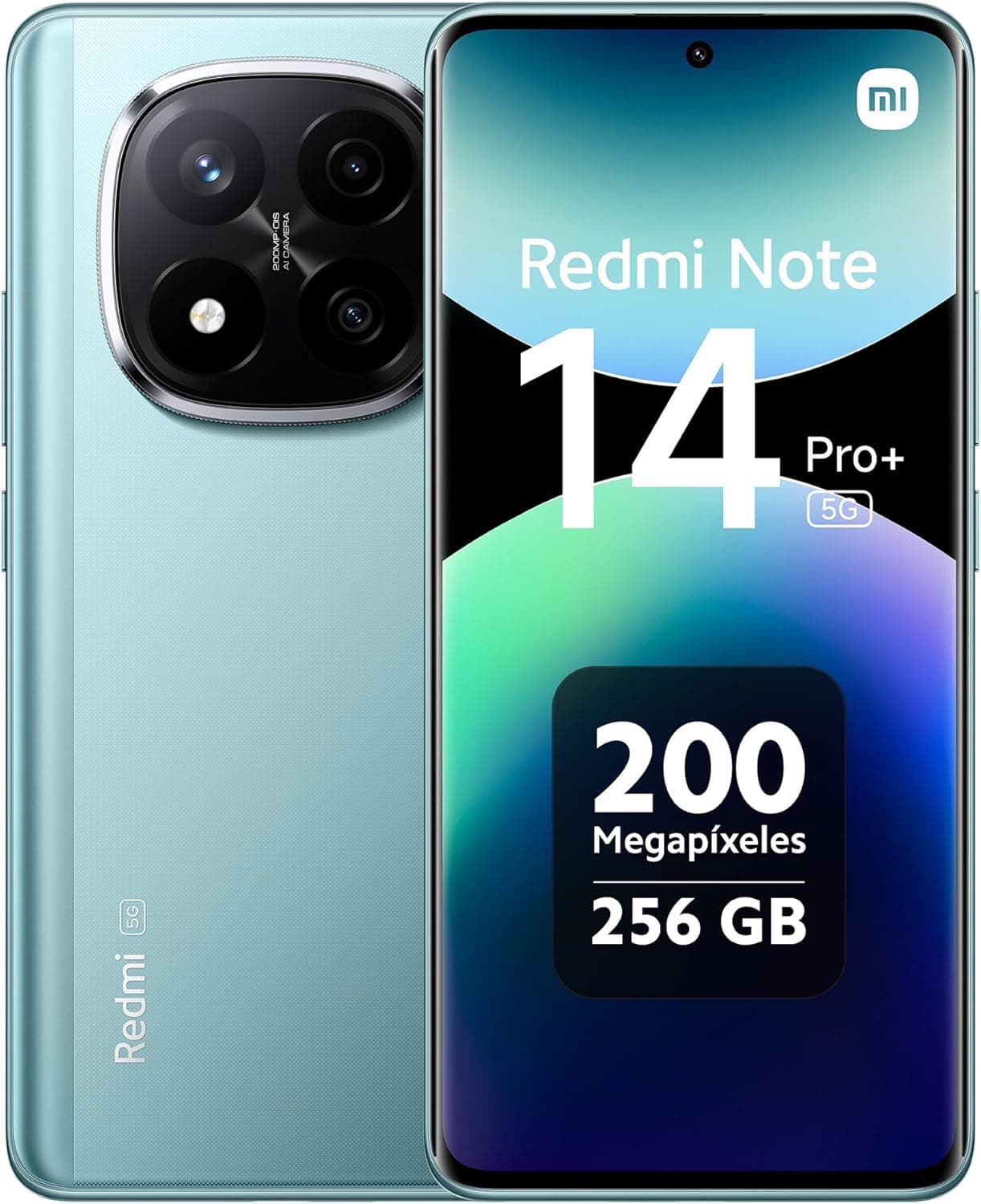 Xiaomi Redmi Note 14 Pro+ 5G | Smartphone 8GB 256GB ecrã AMOLED 6,67'' 120Hz, câmara 200 MP, carregamento HyperCharge 120 W