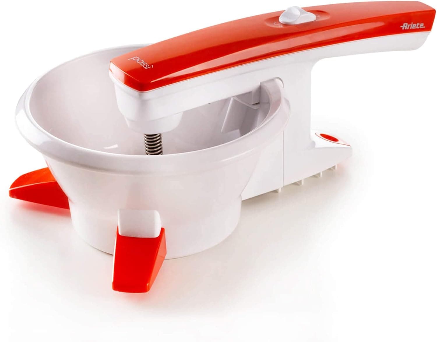 Ariete 261 Passì Orange 2.0, cortador de legumes elétrico, 3 discos incluídos, 25 W, branco/laranja