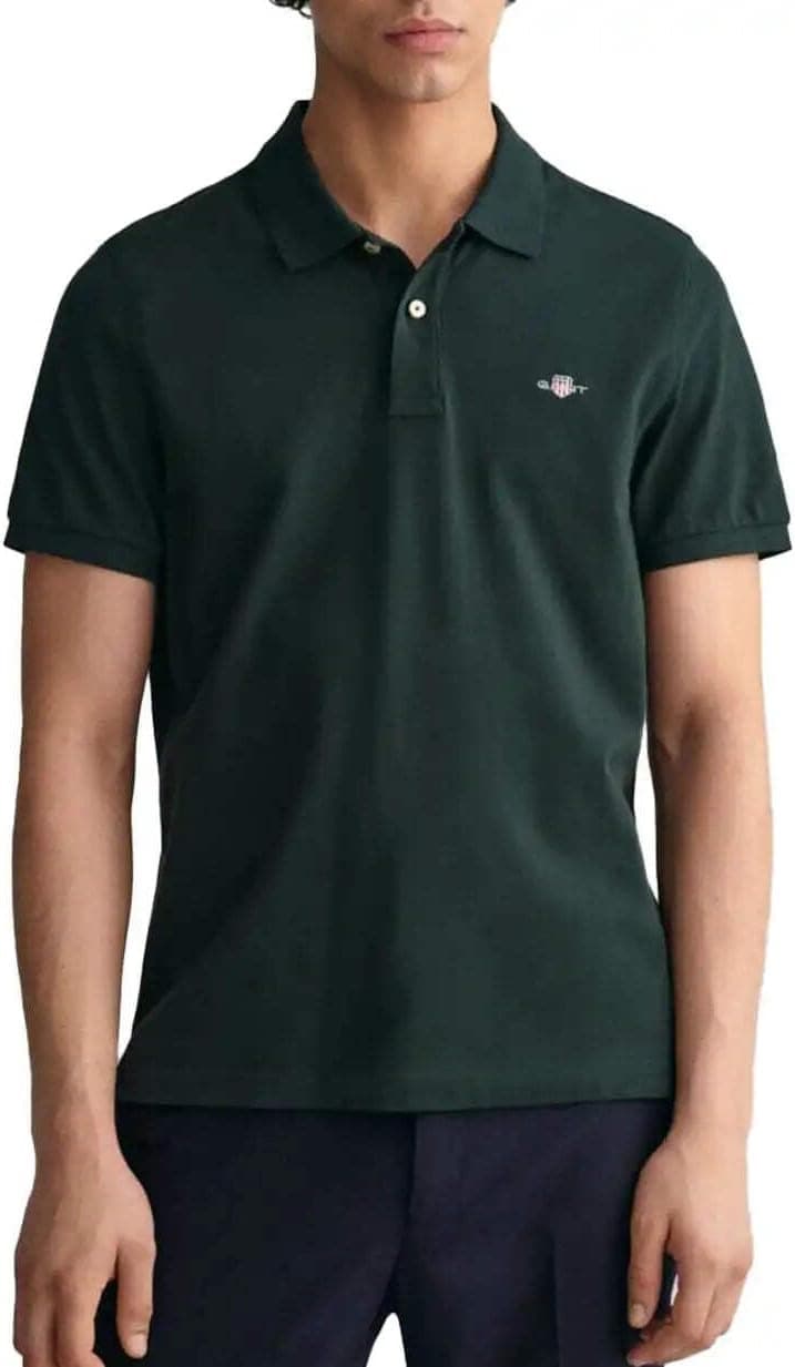 GANT Polo Reg Shield SS Pique polo para homem