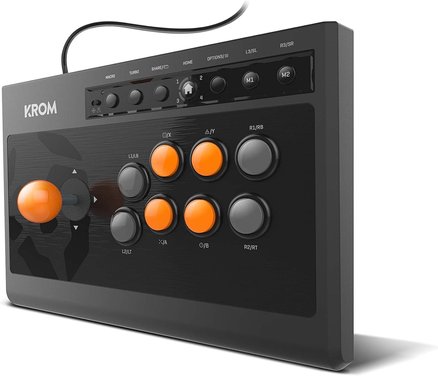 KROM KUMITE | Arcade joystick multiplataforma compatível com PC PS3 PS4 Xbox One