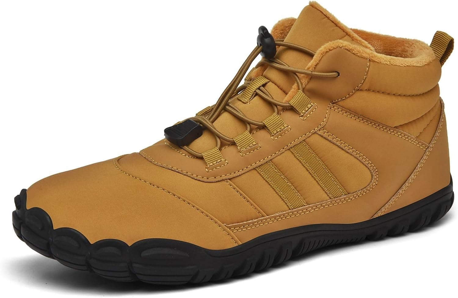 AONETIGER Sapatos unissexo de inverno forrados, quentes, impermeáveis, confortáveis, antiderrapantes