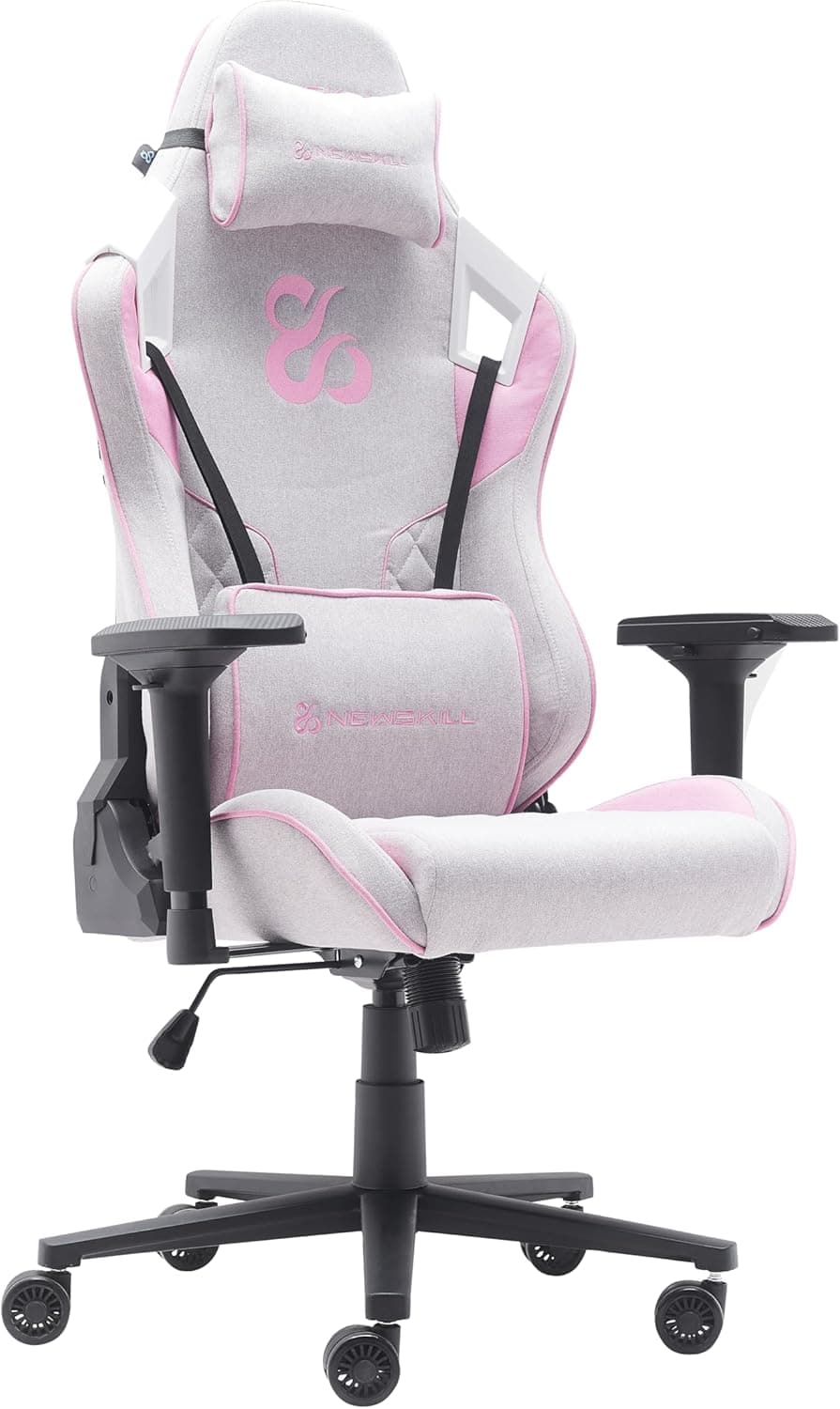 NEWSKILL Takamikura V2 Rosa | cadeira de jogos | tecido respirável