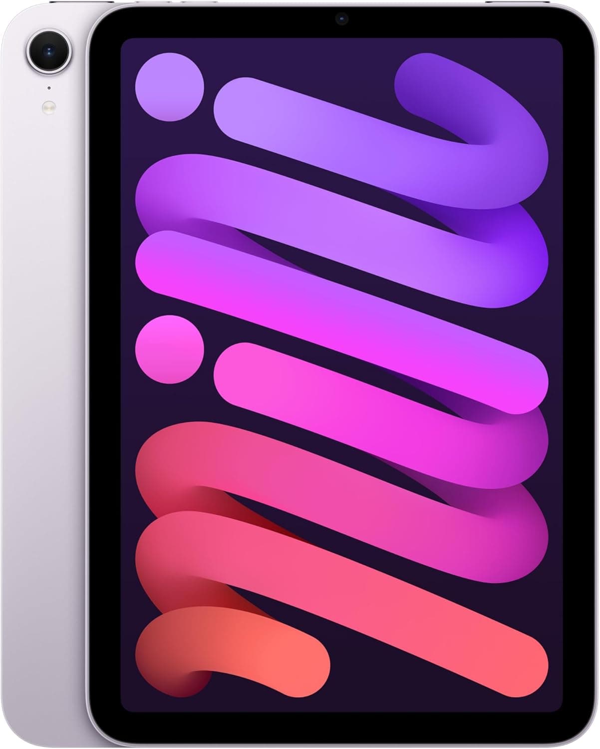 Apple iPad Mini (A17 Pro): Ecrã líquido com ecrã Retina de 8,3 polegadas, 256 GB, Wi Fi 6E, câmaras frontal e traseira de 12 Mpx, Touch ID, autonomia para um dia inteiro – roxo