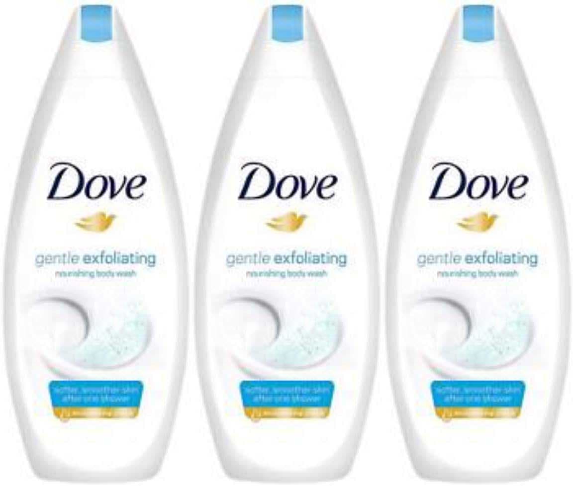 Dove Advanced Care gel de duche esfoliante suave minerais esfoliantes 400 ml