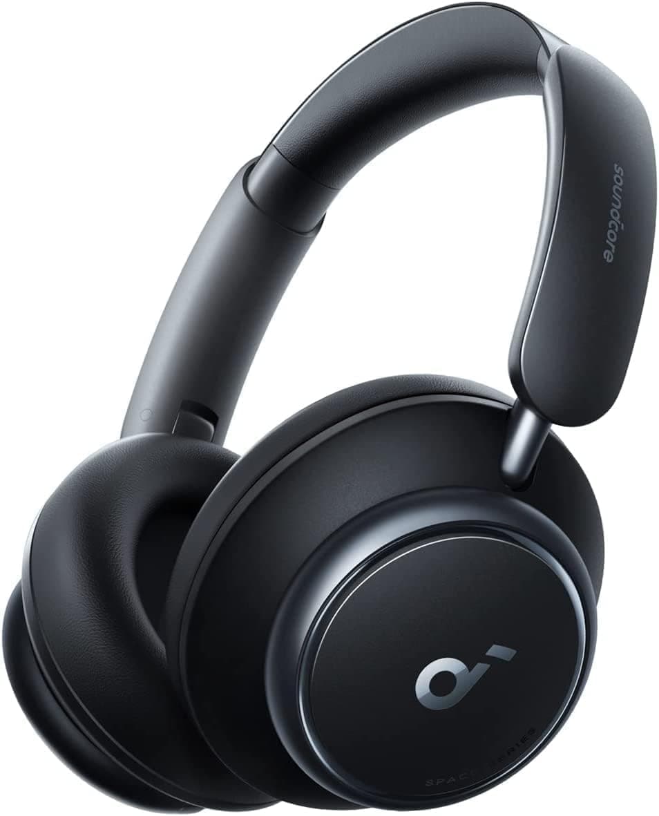Soundcore Space Q45 | Colunas de som com cancelamento ativo de ruído adaptativo sem fios, áudio Hi-Res, 50 horas de autonomia, Bluetooth 5.3