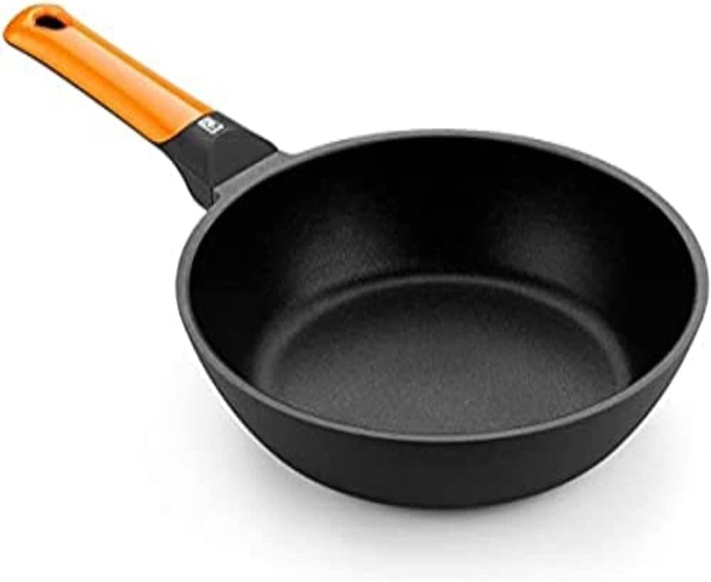 BRA Efficient Orange – Frigideira em alumínio fundido com antiaderente Teflon Platinum Plus