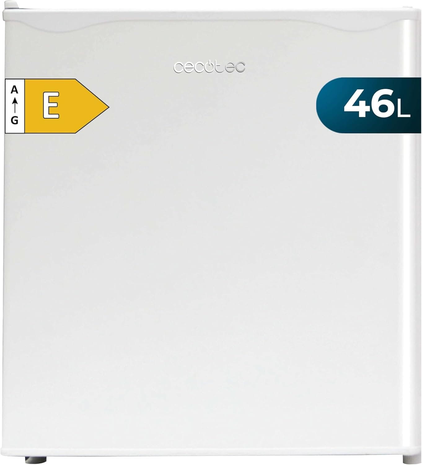Cecotec GrandCooler 20000 L | Mini frigorífico 46 L com porta reversível e baixo consumo