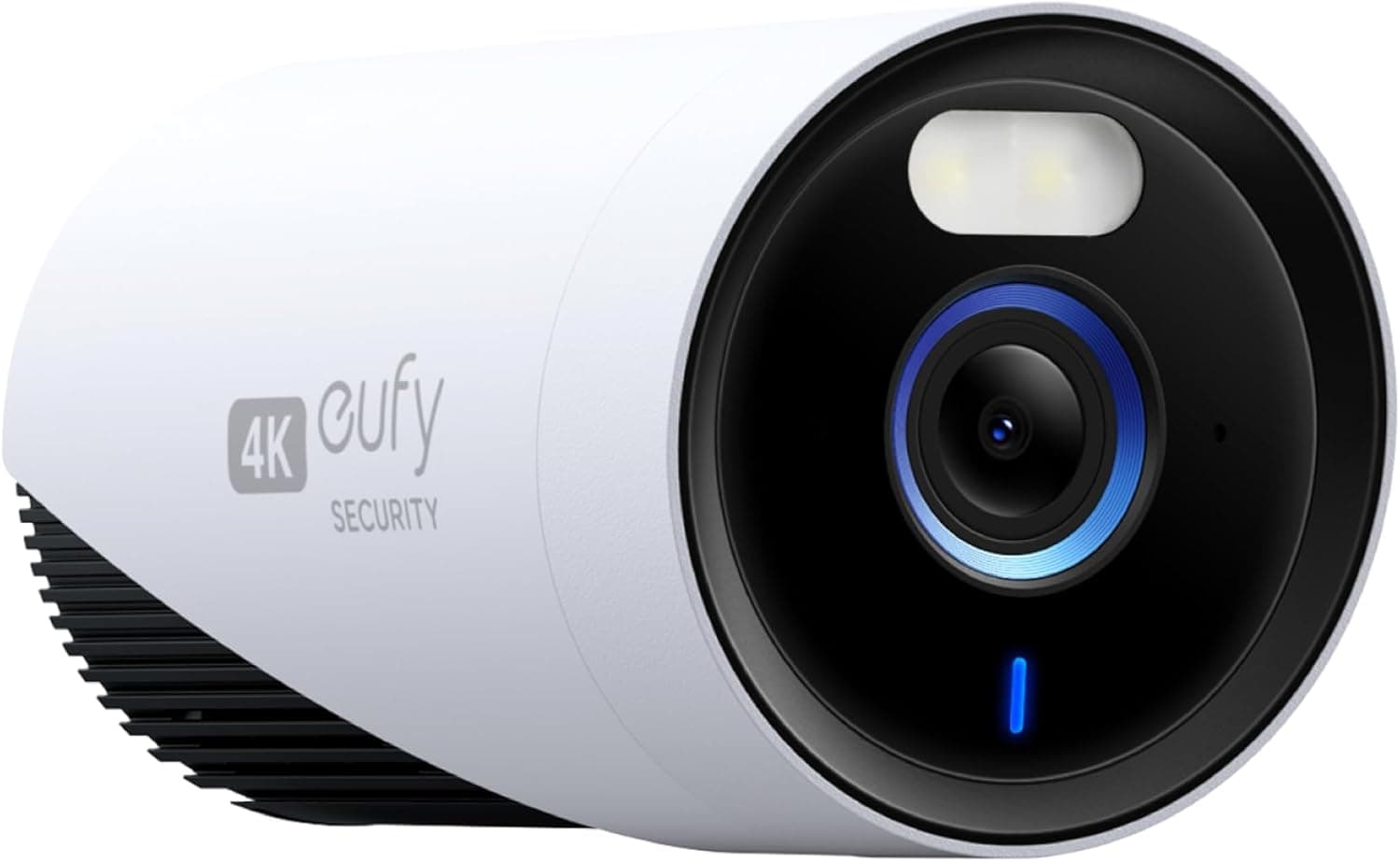 eufy Security eufyCam E330 (profissional) câmara extra, exteriores, resolução 4K, gravação contínua, tomada, Wi-Fi melhorado, reconhecimento facial, sem taxas, requer base inicial 3