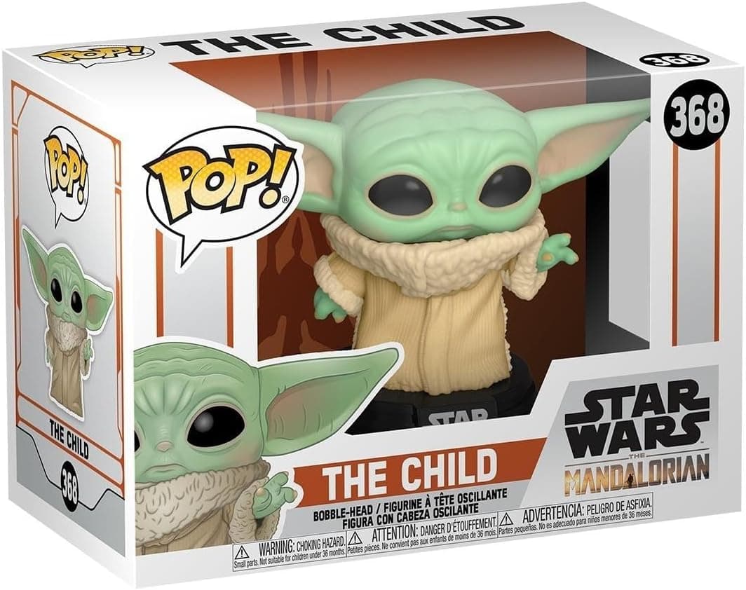 Funko Pop Star Wars: Mandalorian - The Child Madalorian 48740 Figura colecionável, multicolorido