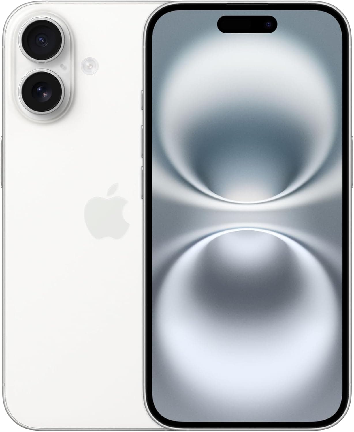 Apple iPhone 16 de 128 GB: Smartphone 5G com controlo de câmara, chip A18 e autonomia. Compatível com AirPods; branco