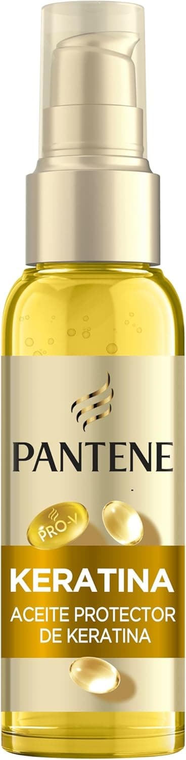Pantene Pro-V Repara e protege o óleo protetor queratina 100 ml cuidado intenso. Óleo nutritivo diário sem enxaguar. Ajuda a reparar danos na superfície de empilhar em uso. Cabelo seco e danificado