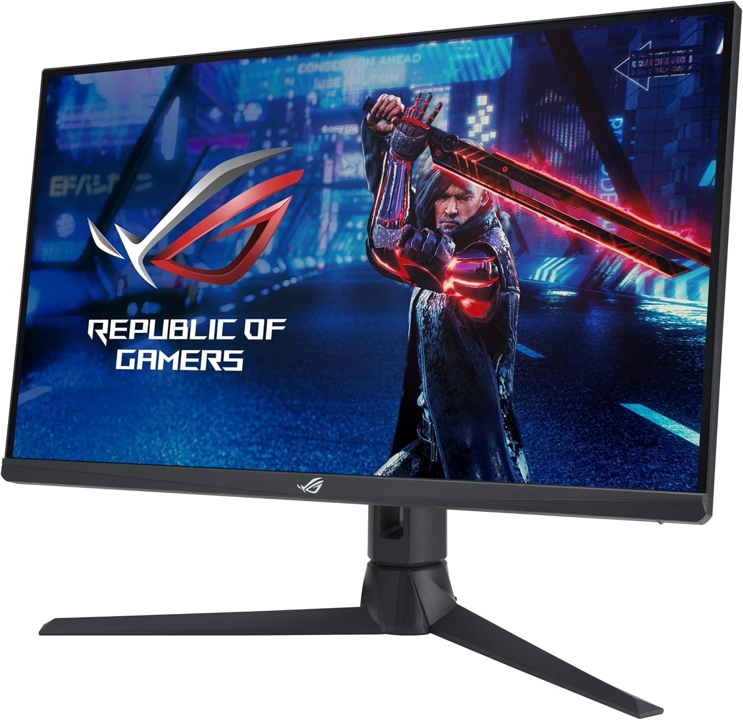ASUS ROG Strix XG27AQMR Monitor de jogos de 27", WQHD (2560 x 1440), Fast IPS, 300 Hz (acima de 144 Hz), 1 ms GTG, compatível com G-Sync, Variável Overdrive, ELMB Sync, DisplayHDR 60000000 0