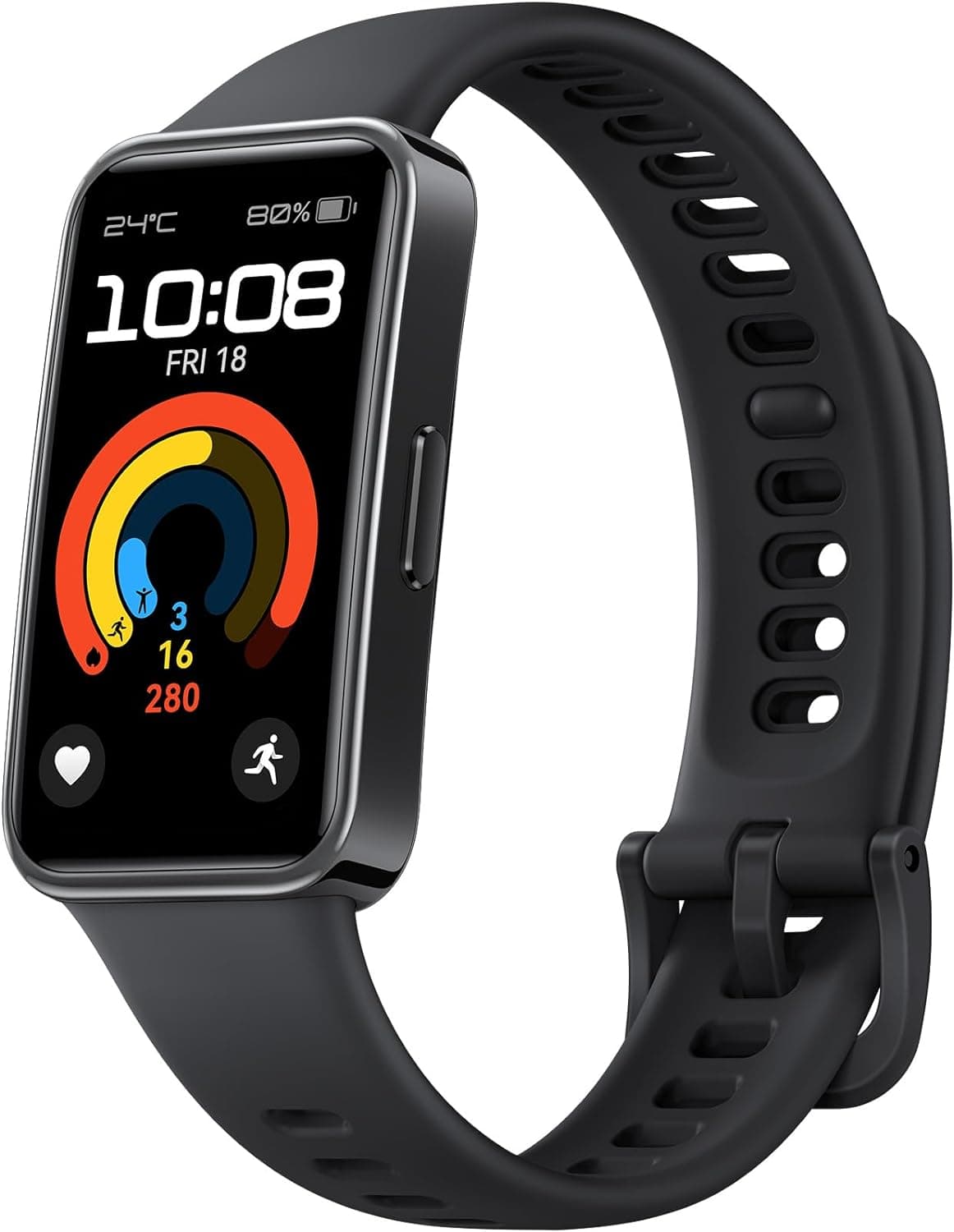 HUAWEI Band 10 Smartwatch, monitorização de atividade física com IA, análise do sono a nível profissional, VFC médio durante o sono e dados sobre o sonho, 14 dias, iOS & Android