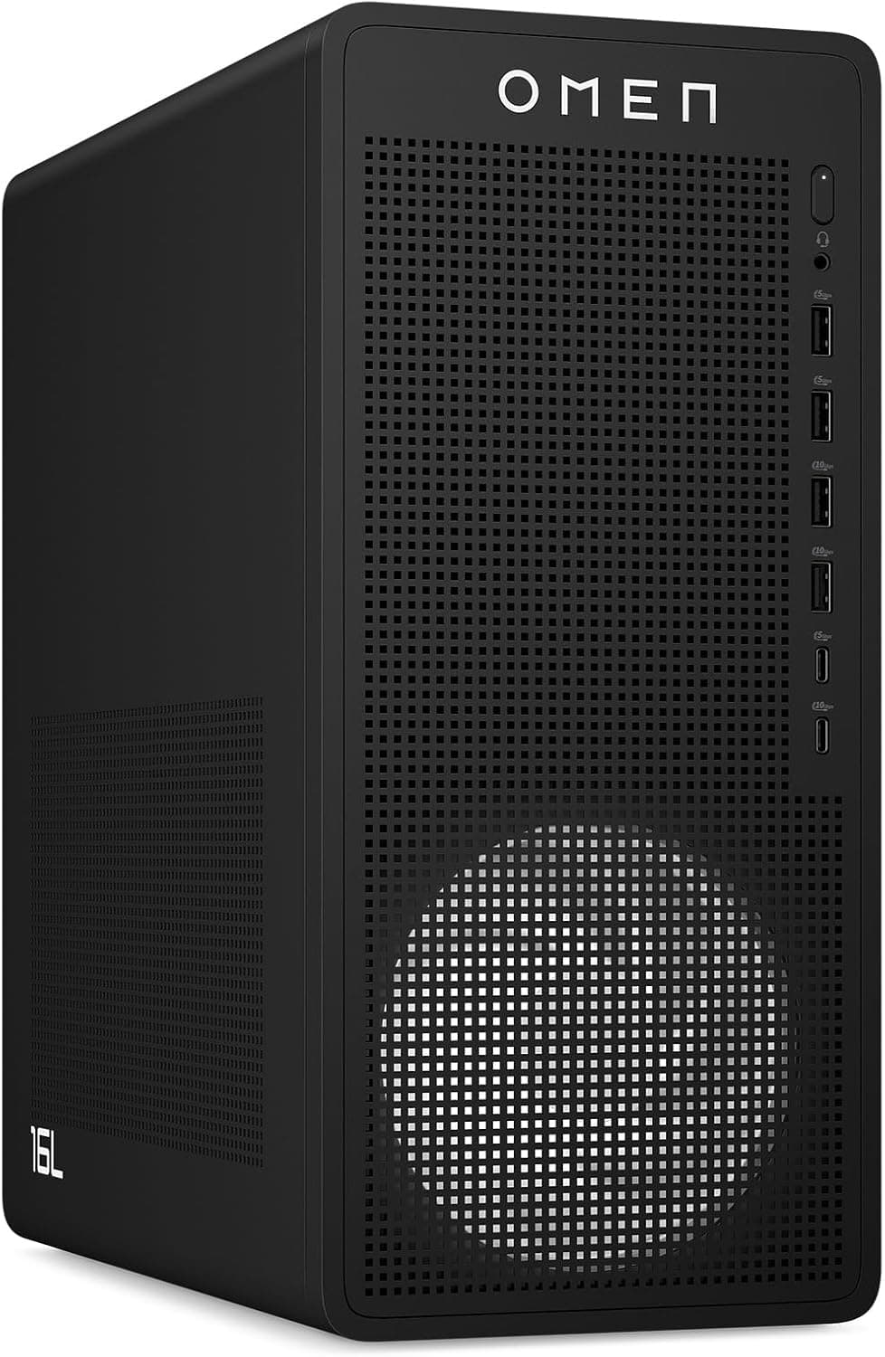HP OMEN 16L | Desktop gaming com Ryzen 7 8700F, 32GB RAM, 1TB SSD e Nvidia GeForce RTX 5060