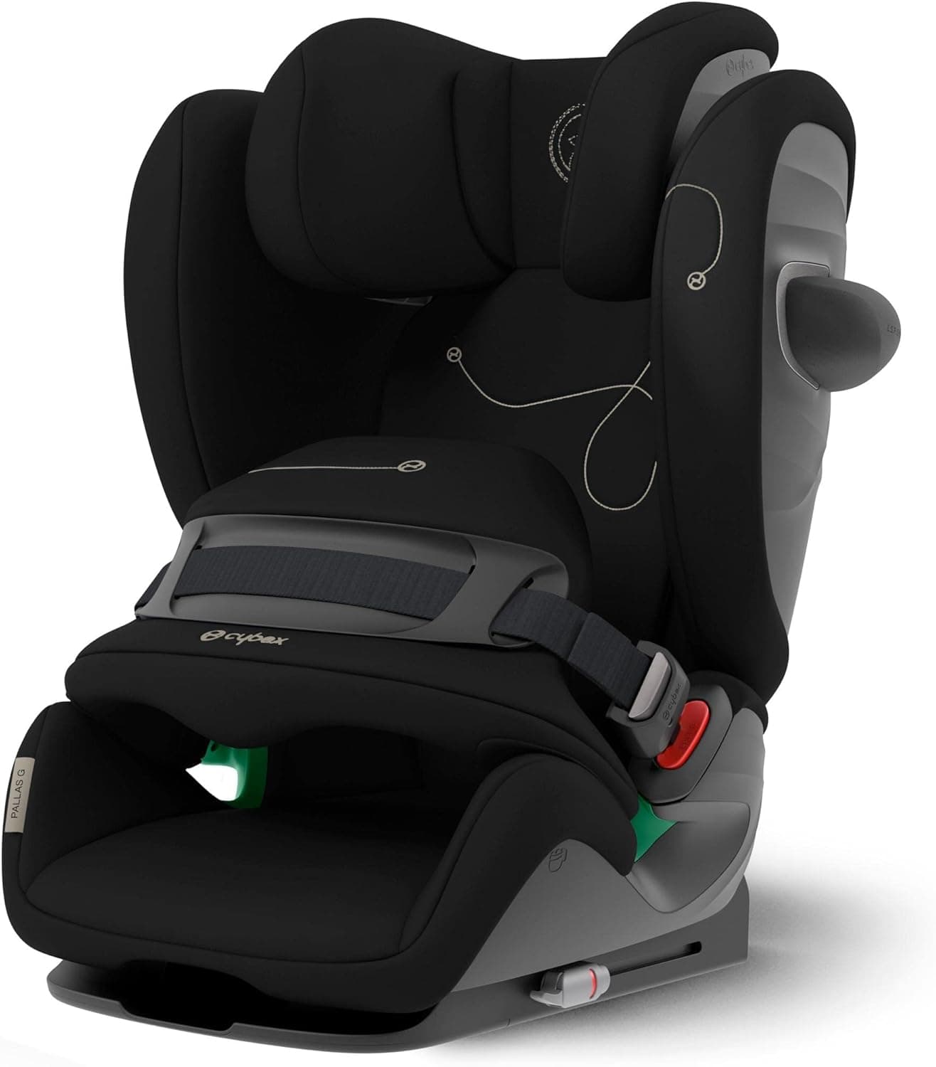 Cybex Gold Cadeira de carro Pallas G i-Size, 76 - 150 cm, 15 meses a 12 anos, aprox. 9 a 50 kg, preto (lua preta)