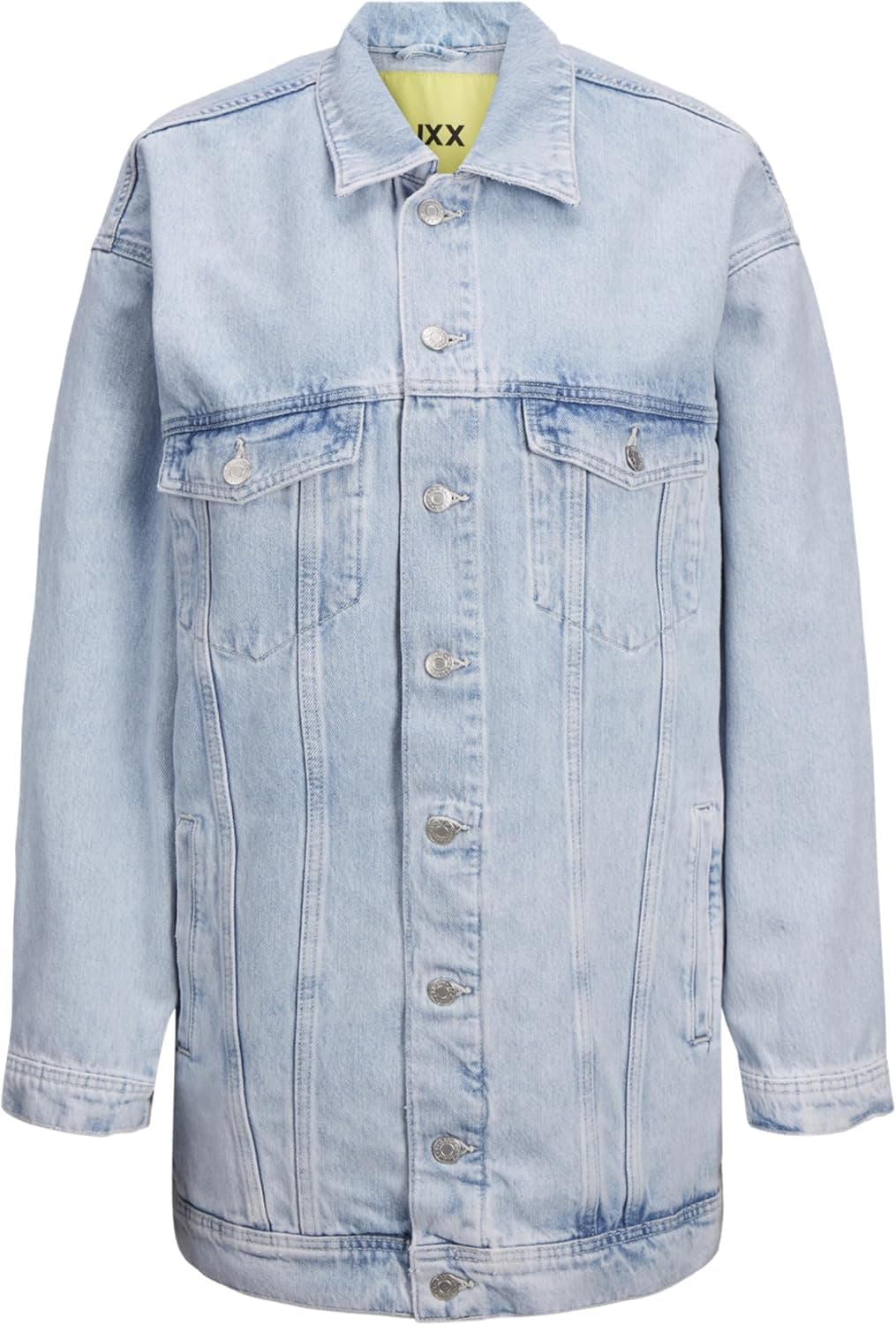 JJXX Oversized Casaco comprido JXALISON CR503 NOO, Light Blue Denim, M das mulheres, Light Blue Denim, M