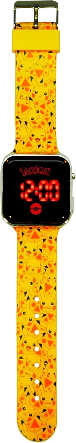 Kids Licensing Relógio Pikachu LED para criança