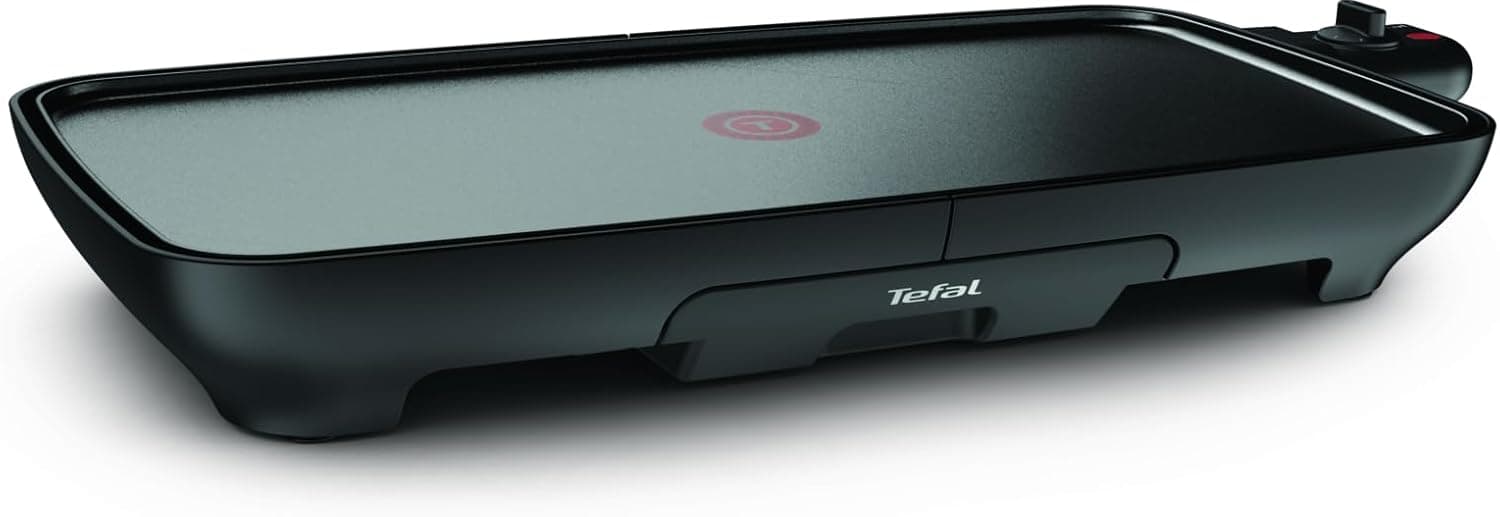 Tefal Málaga CB501812 - Ferro de cozinha de grandes dimensões de 2000 W, termostato ajustável, placa de alumínio, compatível com máquina de lavar louça