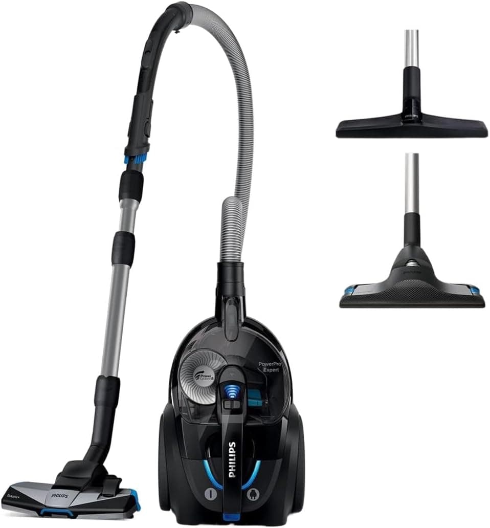 PHILIPS 7000 Aspirador sem bolsa, 900 W, com filtro Allergy H13 e TriActive+ (FC9741/09)