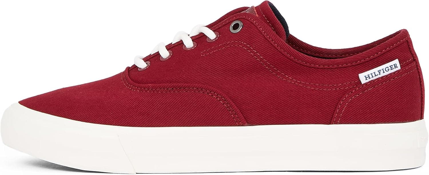 TOMMY HILFIGER TH Hi Vulc Low Oxford Twill, Sapatilhas para homem