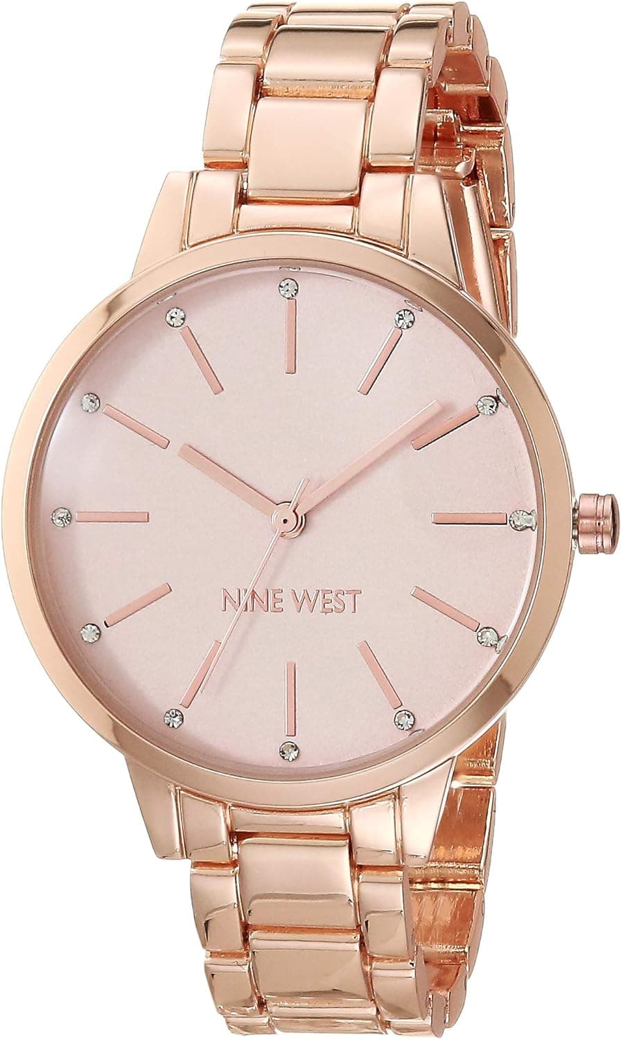 Nine West Relógio Mulher Rosa 36MM - NW/2098PKRG