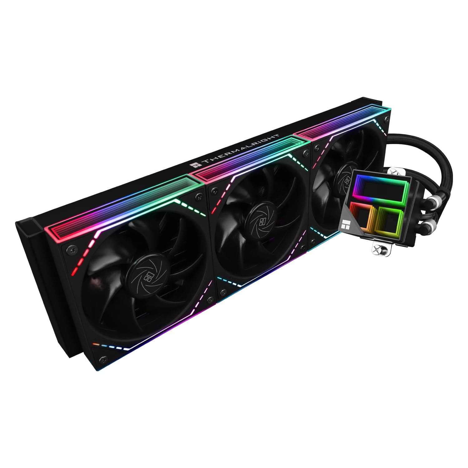 TR Frozen Infinity 360 | Sistema de refrigeração líquida para CPU com ventoinhas ARGB e espelho Infinity compatível com múltiplos sockets Intel