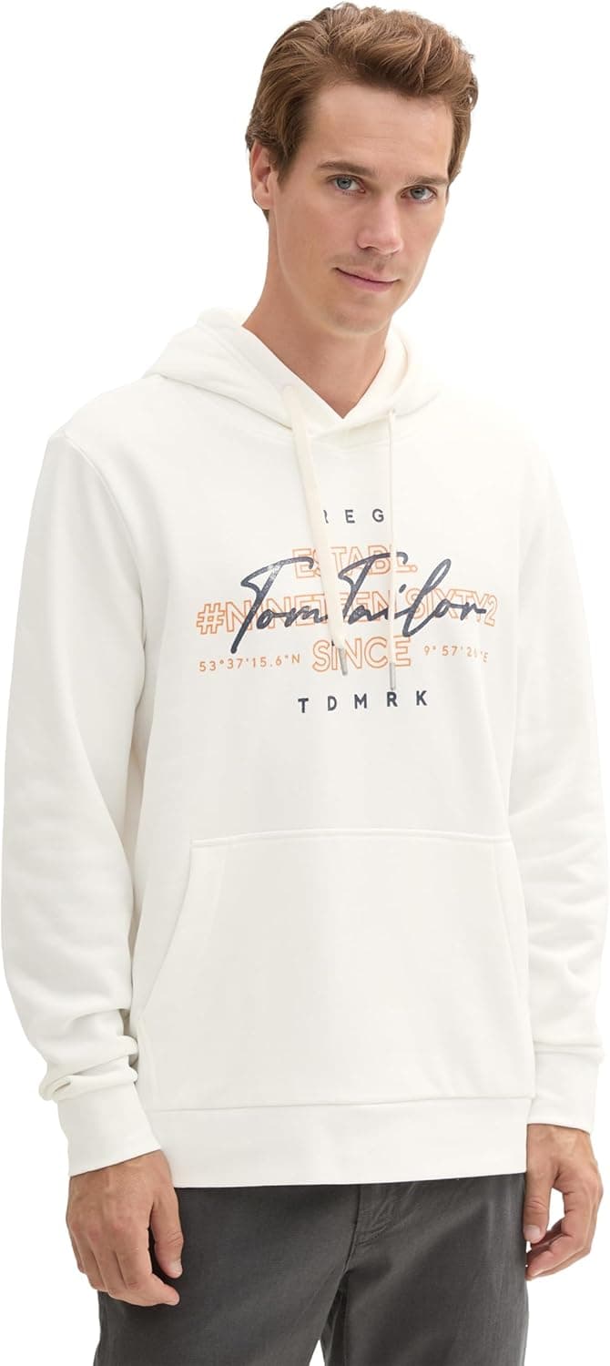 TOM TAILOR Camisola com capuz para homem