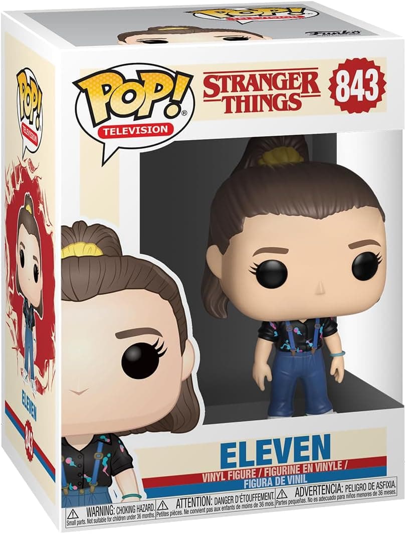 Funko Pop! Televisão: Stranger Things - Eleven - Once - Figura de vinil colecionável - ideia de presente - Mercadoria oficial