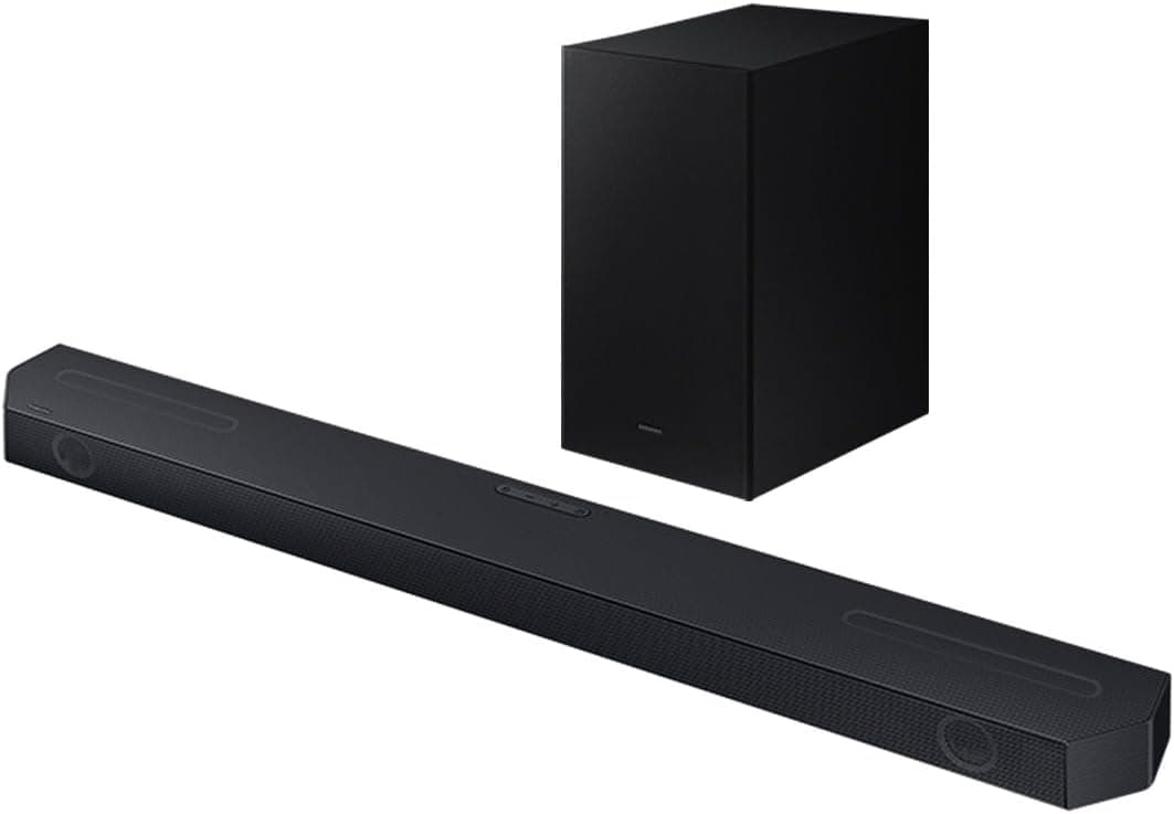 Samsung Barra de som HW-Q600C/ZF - Dolby Atmos/DTS: X, Q-Symphony Gen II, 3.1.2 canais, som inteligente e modo de jogo Pro