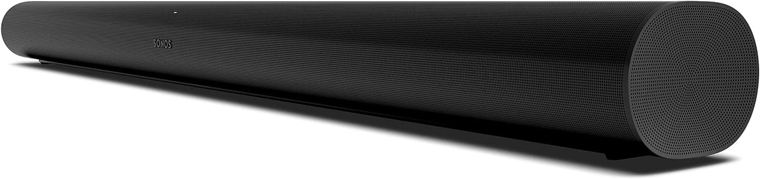 Sonos Arc SNS-ARCG1EU1BLK - a barra de som inteligente para televisão, música e muito mais, som em 3D com Dolby Atmos, controlo por voz, cor preta