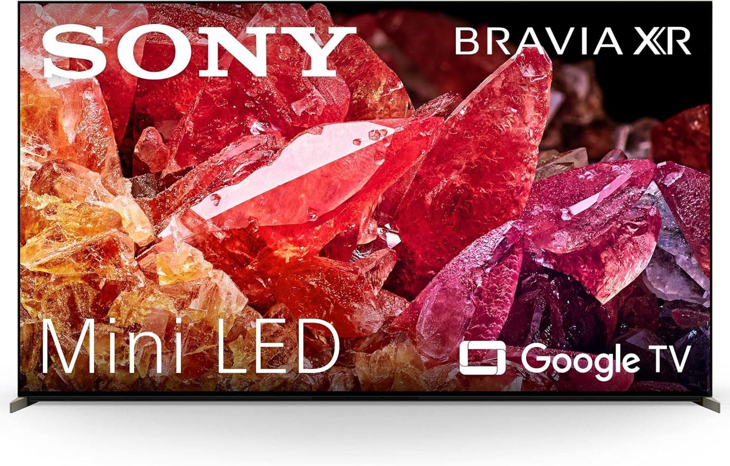 Sony BRAVIA XR 65 x 95 K/P Televisão inteligente Google Mini LED de 65 polegadas, 4 K/P Ultra-HD, para PS5, Dolby Vision-Atmos, ecrã triluminos Pro