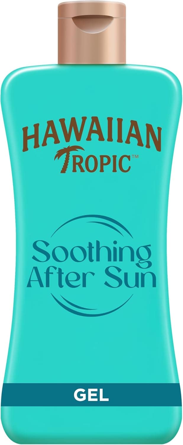Hawaiian Tropic After Sun | Gel refrescante de aloé vera pós-solar para pele irritada, 200 ml