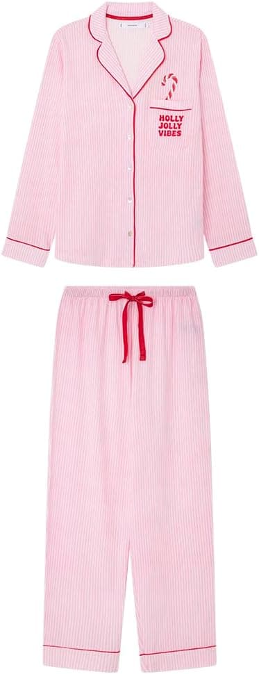 Women'secret Very Merry Hearts | Pijama comprido para mulher