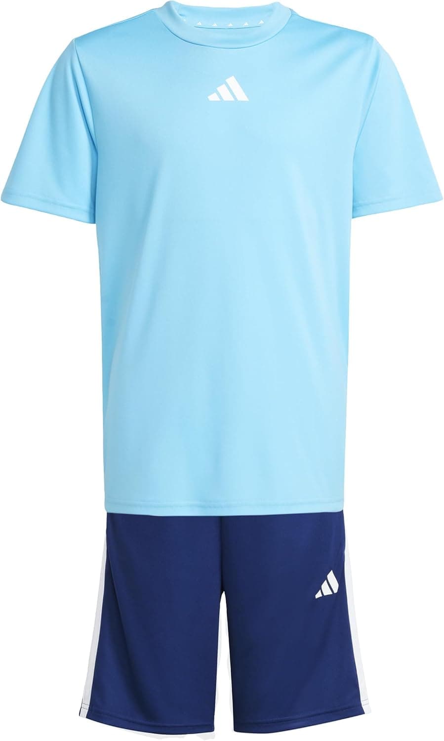 adidas Train Essentials 3-riscas T-shirt Conjunto de fato de treino unissexo para crianças