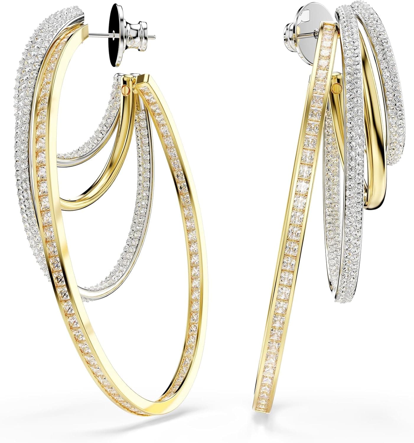 Swarovski Brincos para mulher, coleção Hyperbola