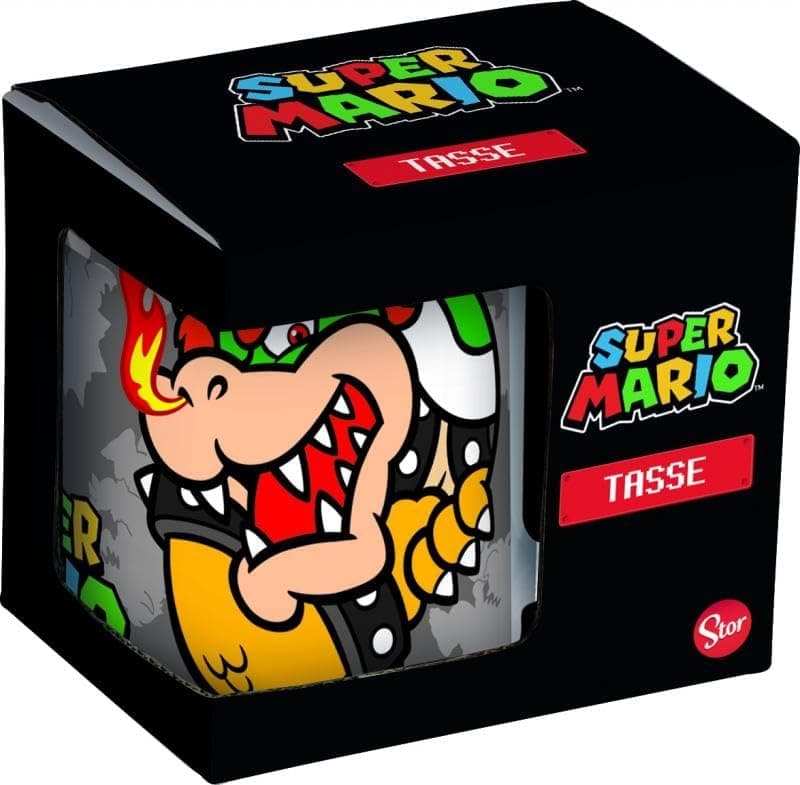 Joojee GmbH Super Mario Jr. Bowser & Bowser | Caneca decorativa 325 ml